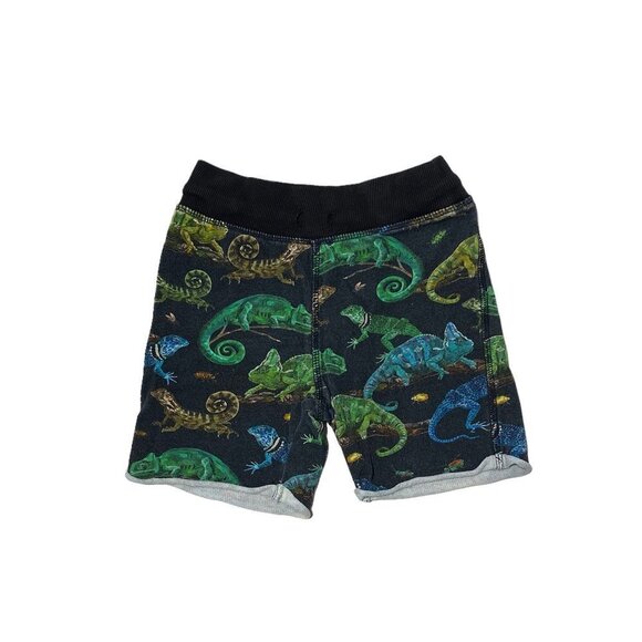 Nathalie Lété x H&M Shorts with Printed Design Black/chameleons - Picture 3 of 5
